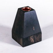 Ebony Candle Holder